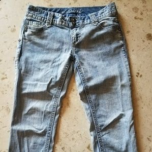 Maurices denim capris